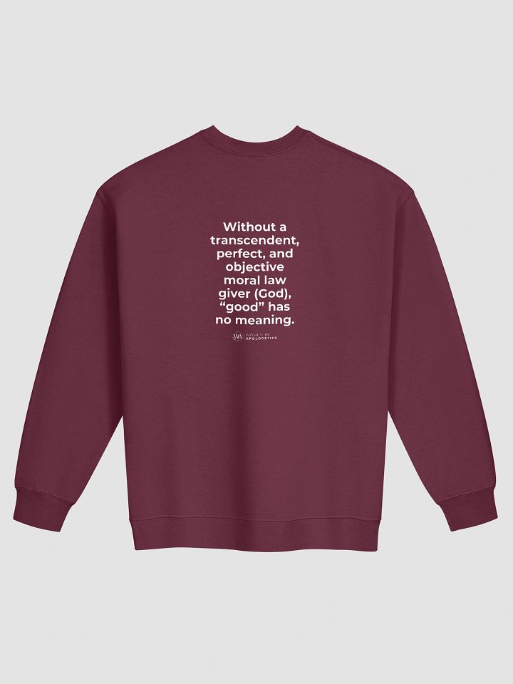 Define Good Moral Lawgiver Christmas Graphic Crewneck Sweatshirt product image (2)
