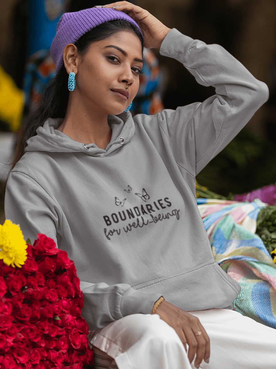 Boundaries For Well-Being Hoodie product image (1)