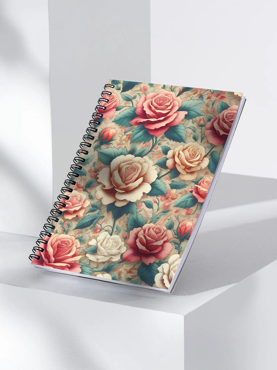 Royal Floral Spiral Notebook product image (3)