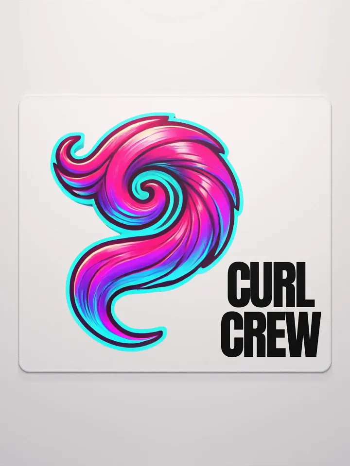 Curl Crew Mouse Pad product image (2)