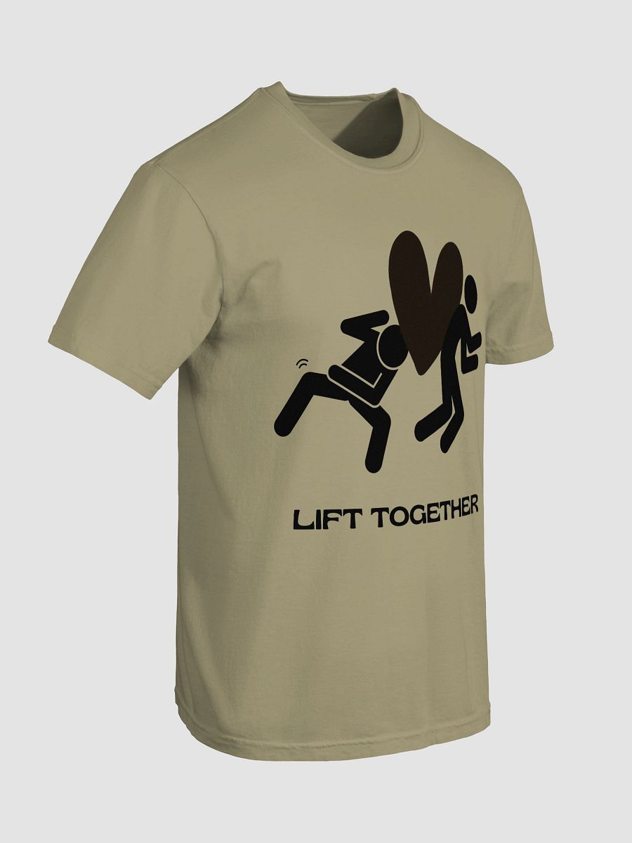 LIFT TOGETHER HEAVYWEIGHT HEART T-SHIRT product image (85)