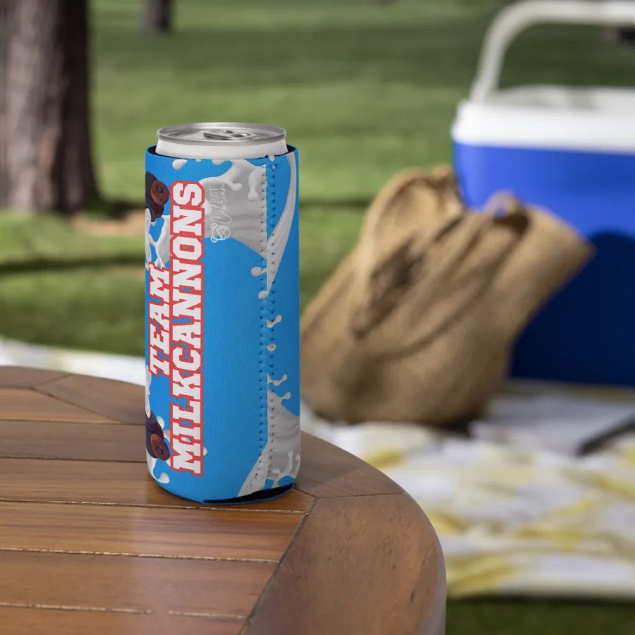 Team MilkCannons Slim-Coozie product image (2)