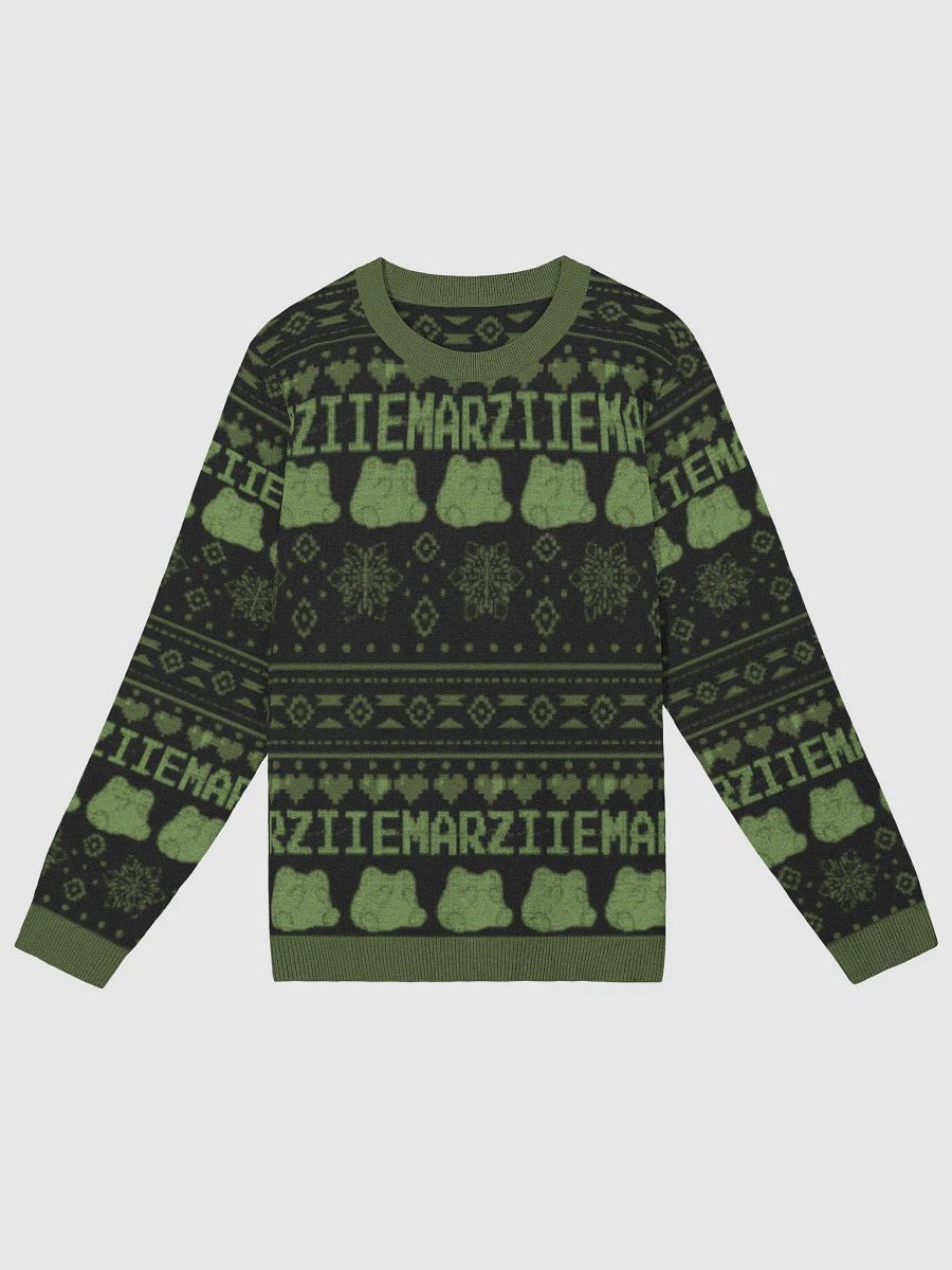 Emarzii's Not Ugly Sweater - Dark Christmas Tree Frog! product image (1)