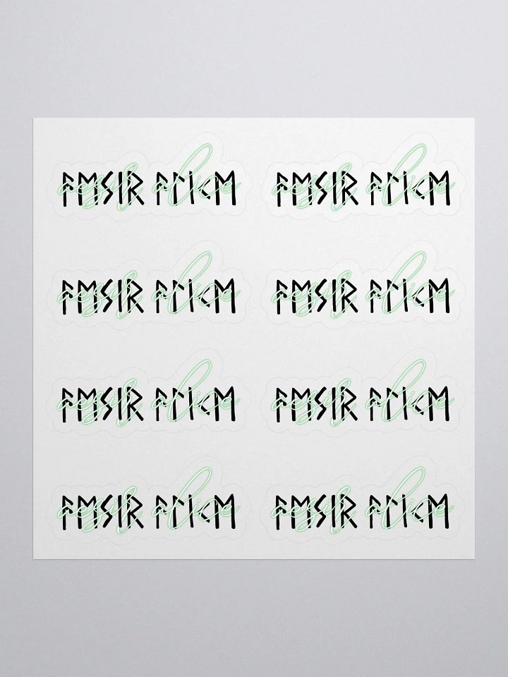 Logo Sticker Sheet product image (1)