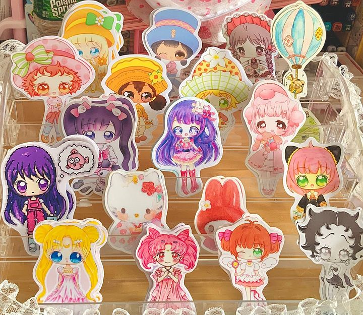 RANDOM 3x Sticker pack product image (2)