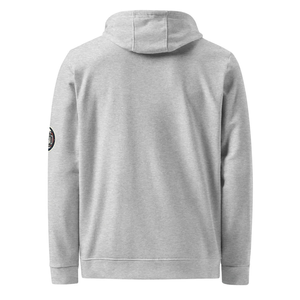 Beer God Adidas Fleece Hoodie - Grey product image (6)