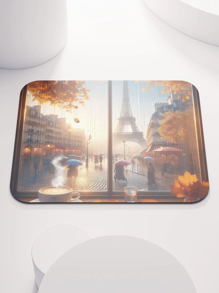 Autumn in Paris Mouse Pad | AI Design paris city product image (1)