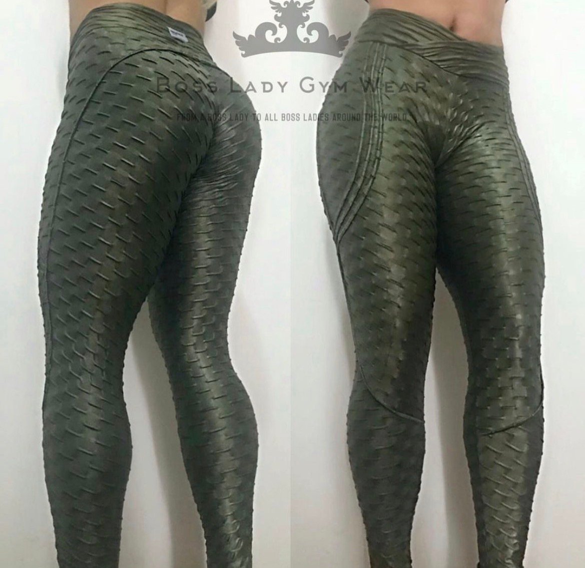 Bottom Push Up Brazilian Wavy Design - Leggings product image (3)