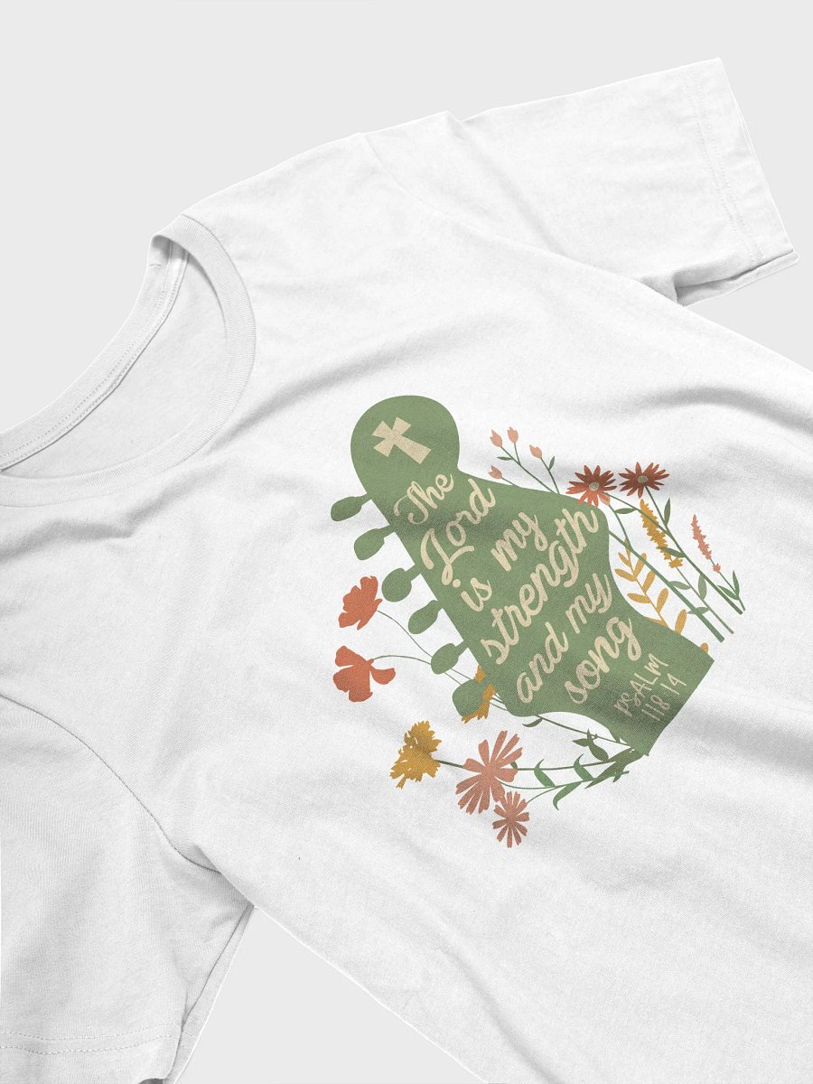 Psalm 118:14 Floral Tee product image (27)