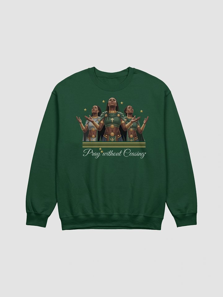Faithful Warriors Christian Women Gildan Sweatshirt. product image (2)