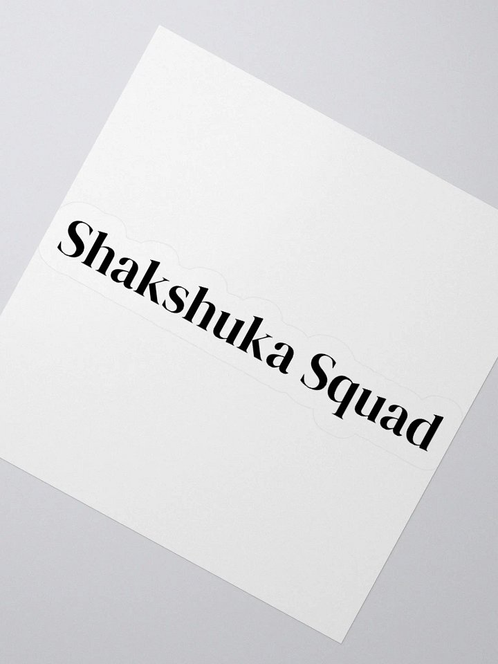 Shakshuka Squad Kiss Cut Stickers product image (2)