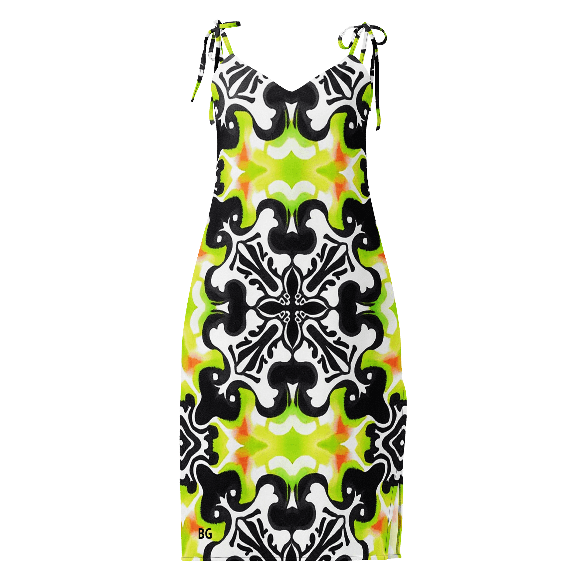 Barry Grady 'Dreamy Blossom' All-Over Slip Dress product image (1)