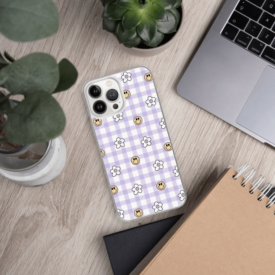Smiley Flower Power iPhone Case product image (15)