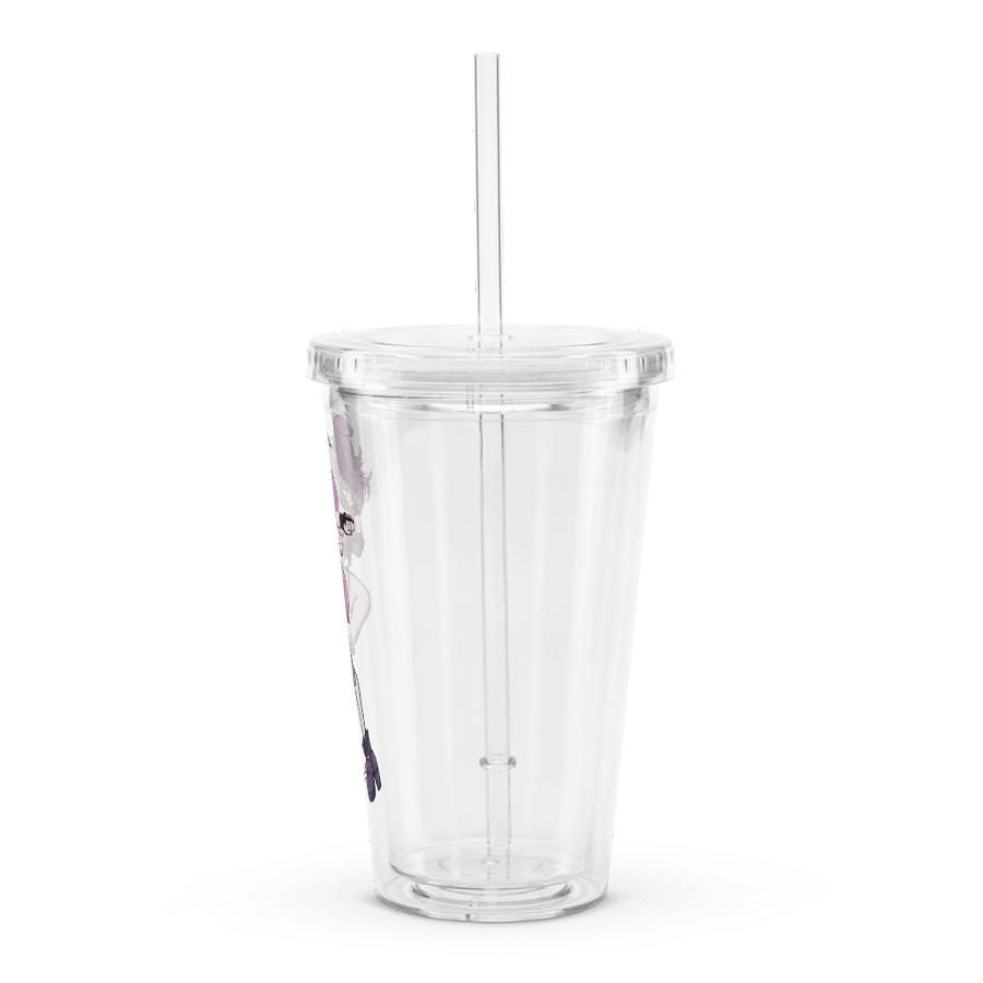 Nayo Bunny Double Wall Clear Plastic Tumbler (16 oz) product image (4)