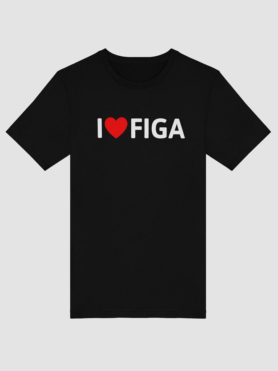 I ♥️ FIGA T-shirt BLACK product image (5)