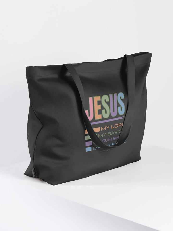 JESUS: My Lord, Savior, Sun Shine, Shepherd Eco Tote bag product image (2)