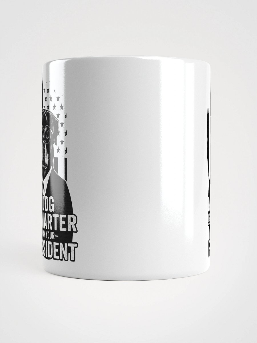 Smart Rottweiler White Glossy Mug product image (5)