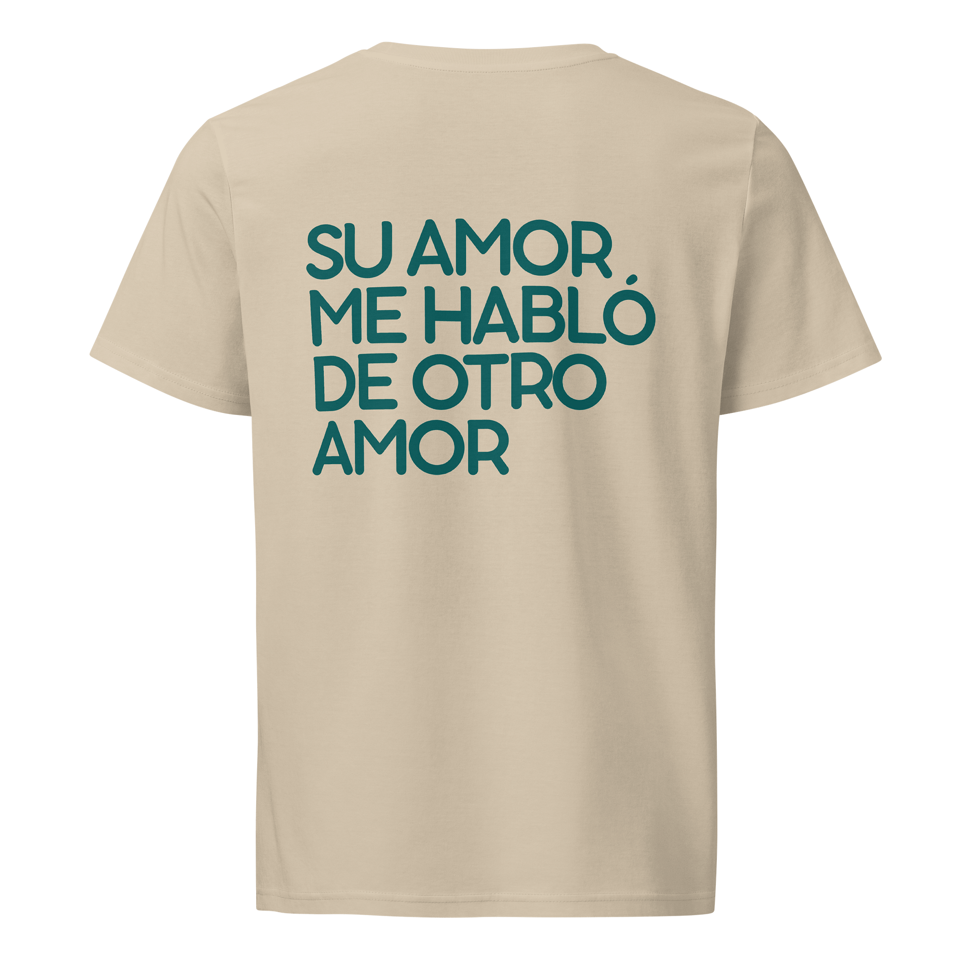 DoGod Camiseta Unisex Su Amor Me Habló | Texto Oscuro product image (5)