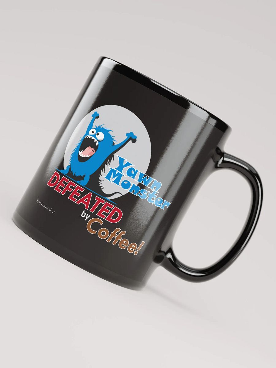Blue Yawn Monster Coffee Cup product image (7)