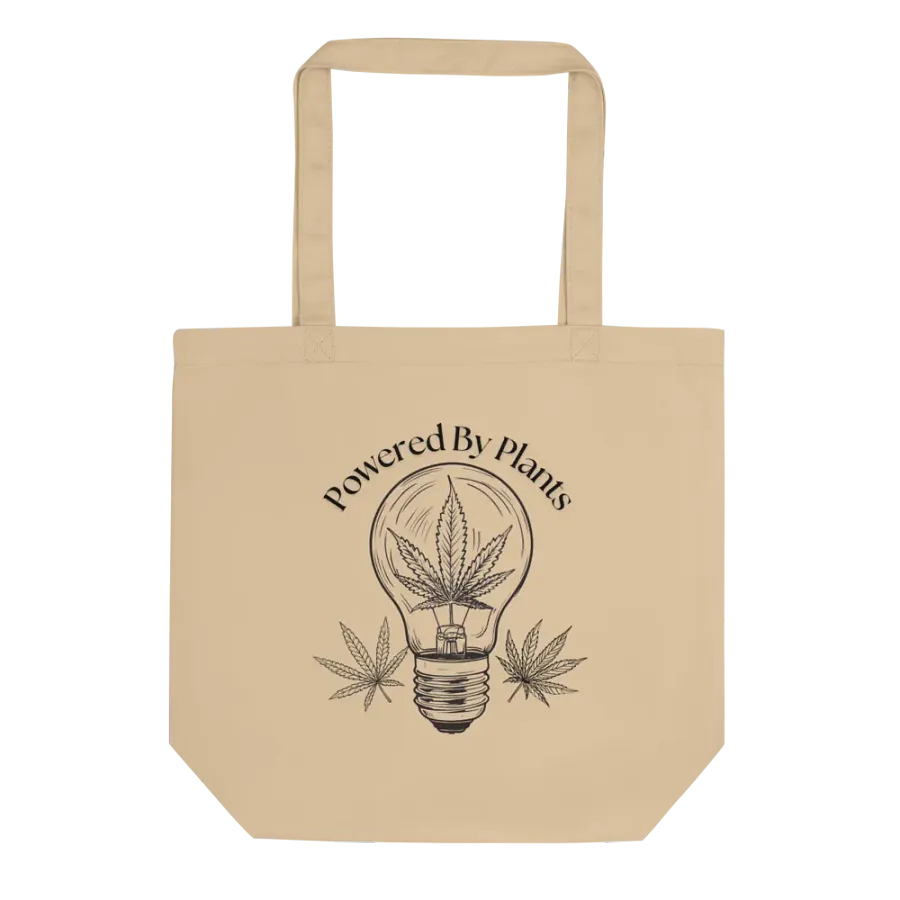 Powered by Plants Tote Bag product image (1)