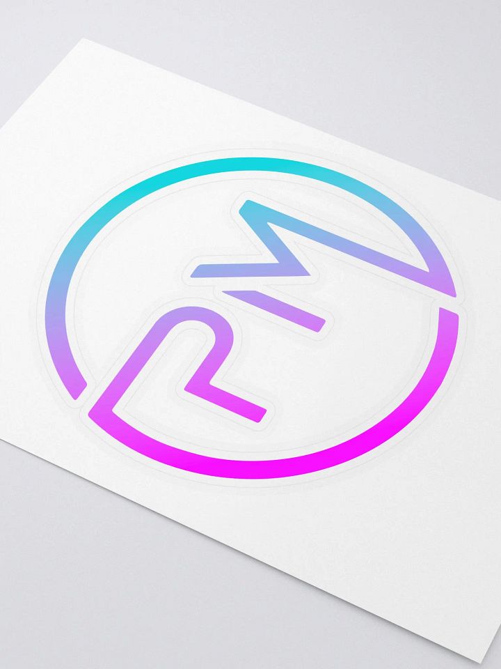 Dynamic Gradient Logo Sticker Sheet product image (2)