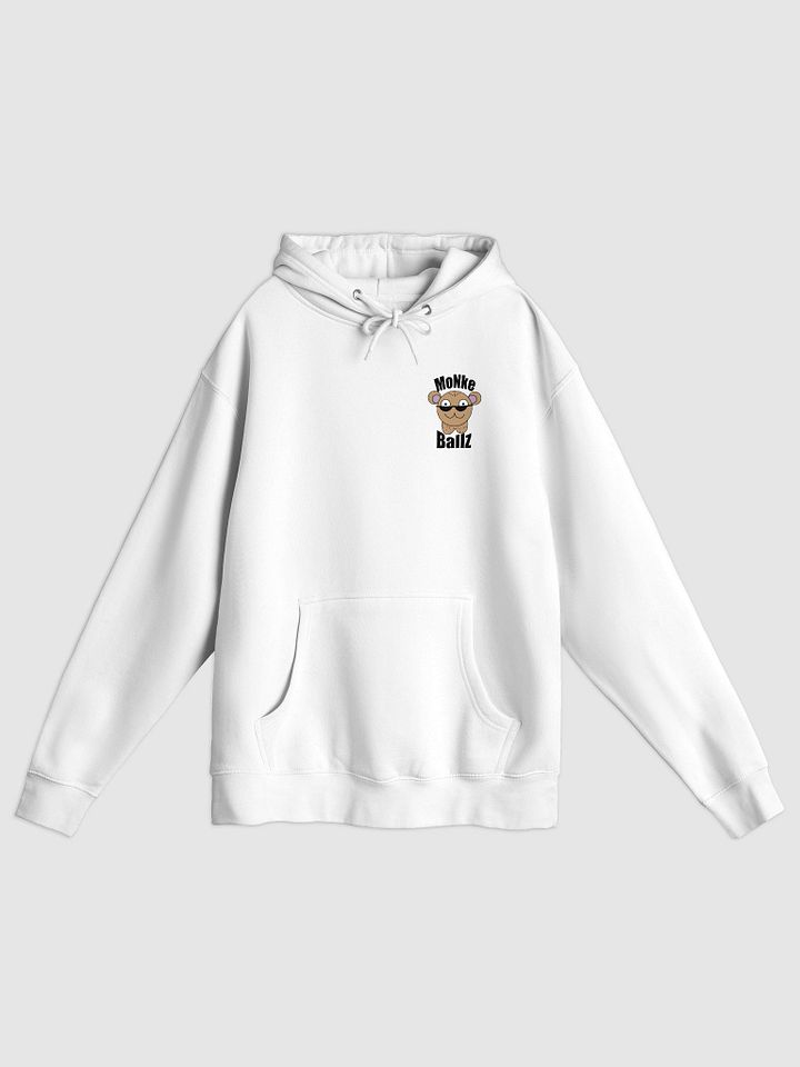MoNke Ballz White Hoodie product image (1)