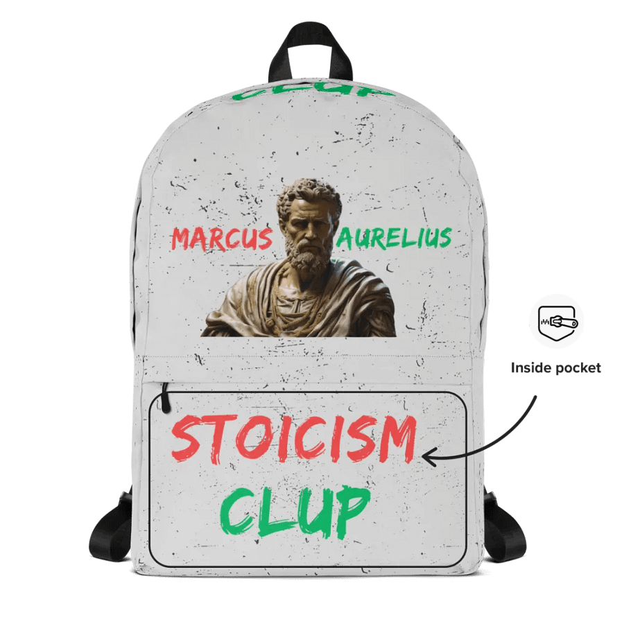Marcus Aurelius Stoic Backpack product image (12)