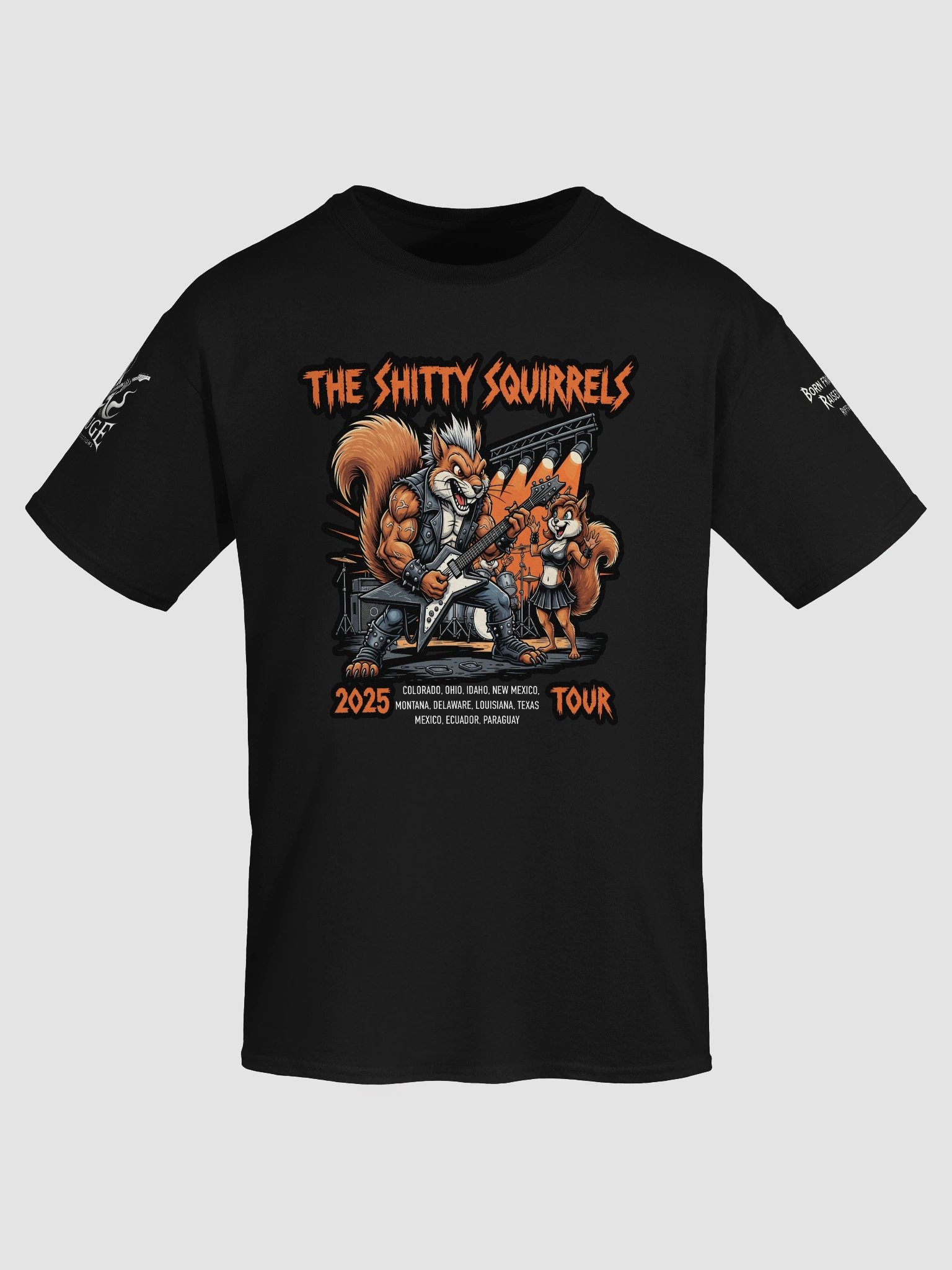 Sh*tty Squirrels Official 2025 Tour Shirt product image (7)