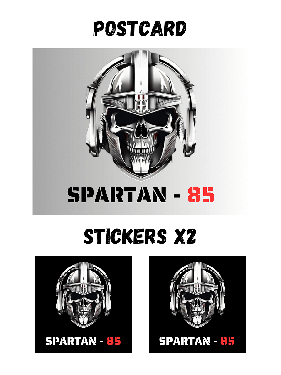 Handwritten Postcard by Spartan-85 and Stickers product image (1)