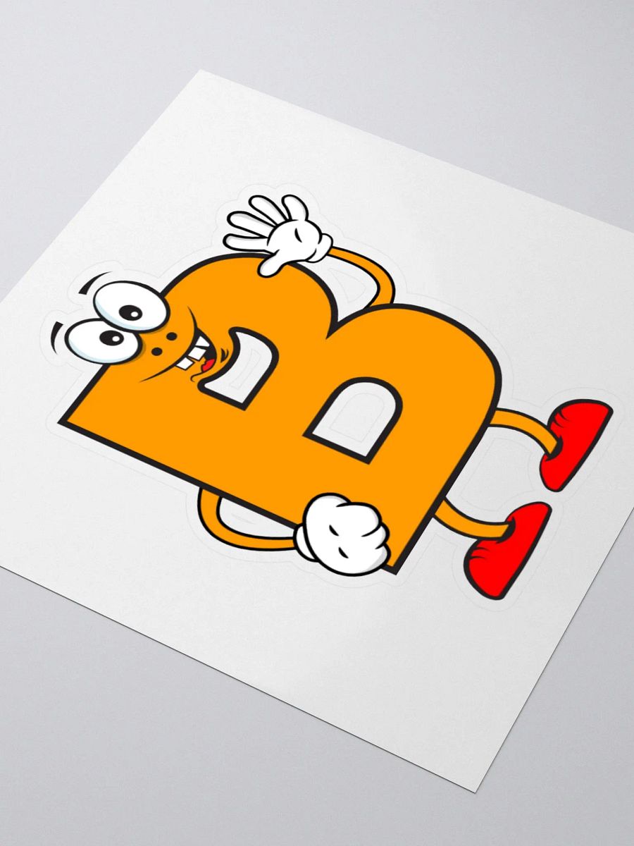 B Cartoon Character Sticker product image (8)