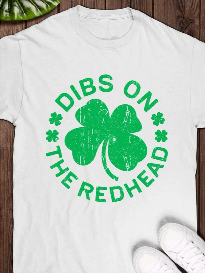 Dibs On The Redhead 2025 T-shirt product image (1)