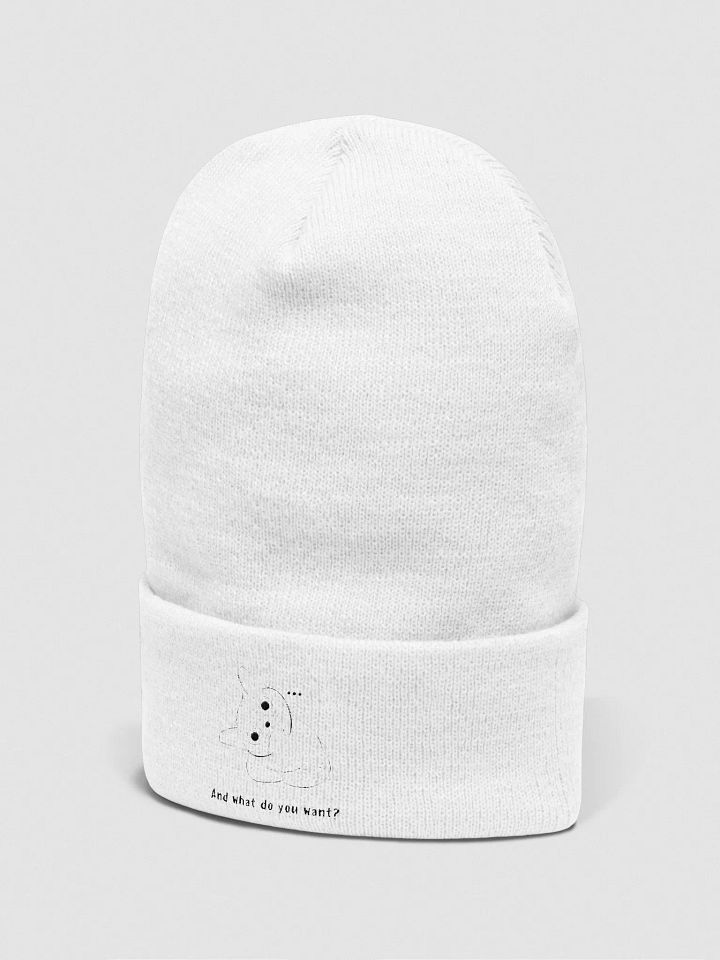 Symmetric Gear Cuffed Beanie product image (2)