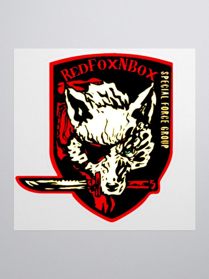 Sticker Fox Team Logo product image (1)
