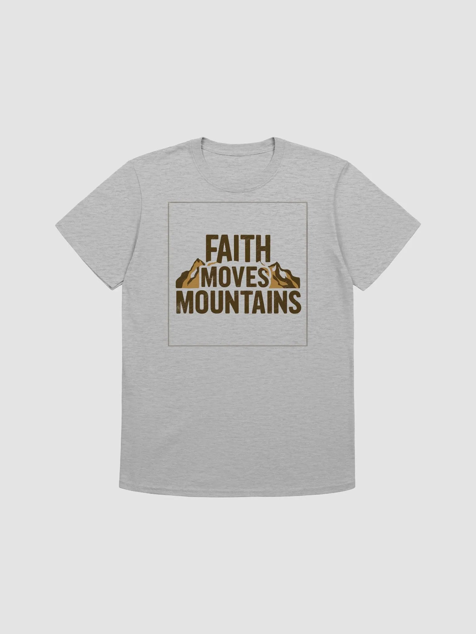 Faith Moves Mountains Unisex T-Shirt product image (1)