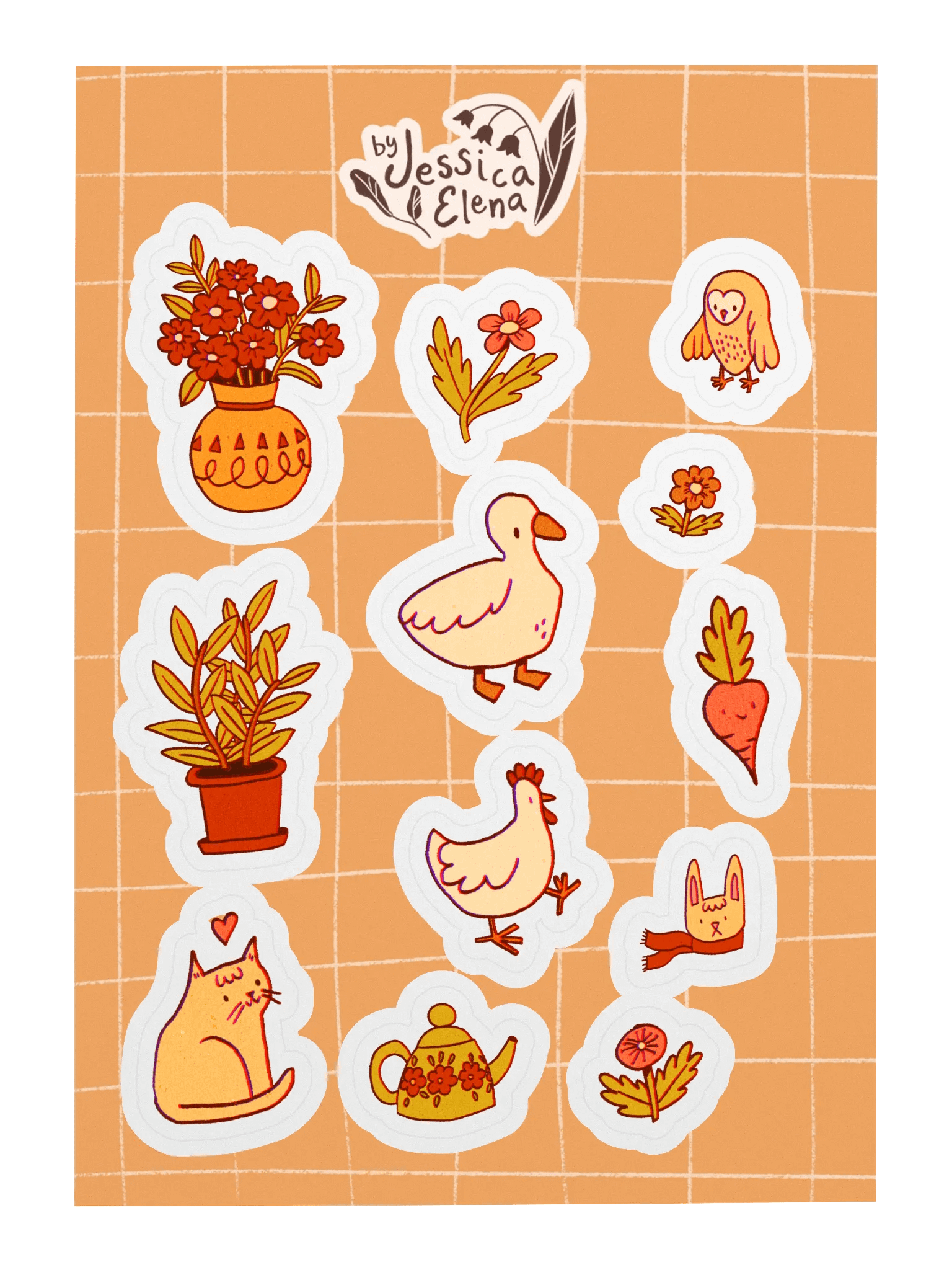 Cute & Fun Sticker Sheet product image (1)