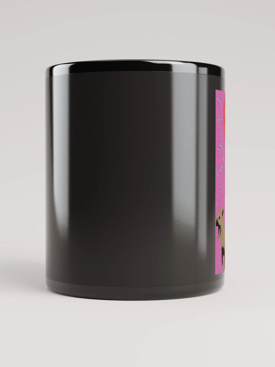 Black Glossy Mug : i love dog product image (9)