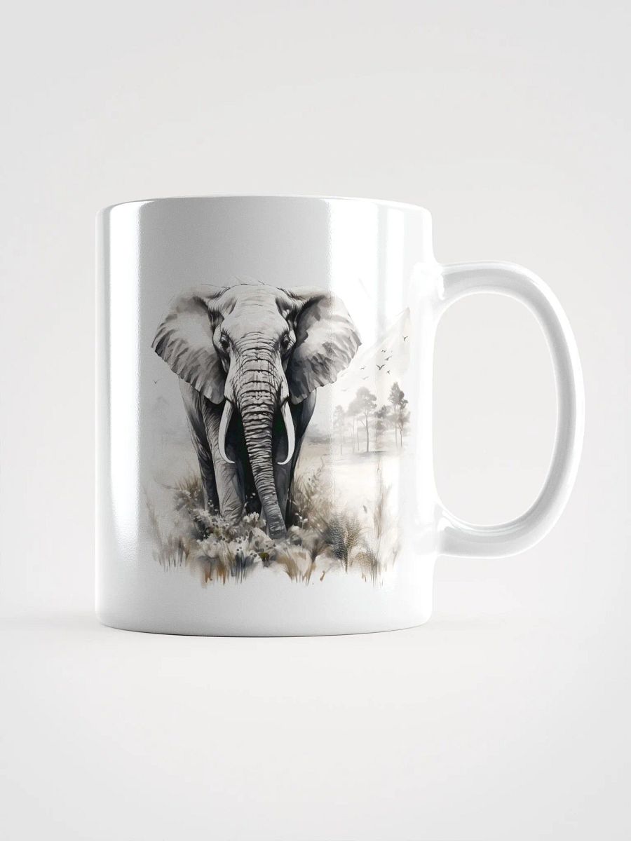 Serene Elephant Reflection Mug product image (2)