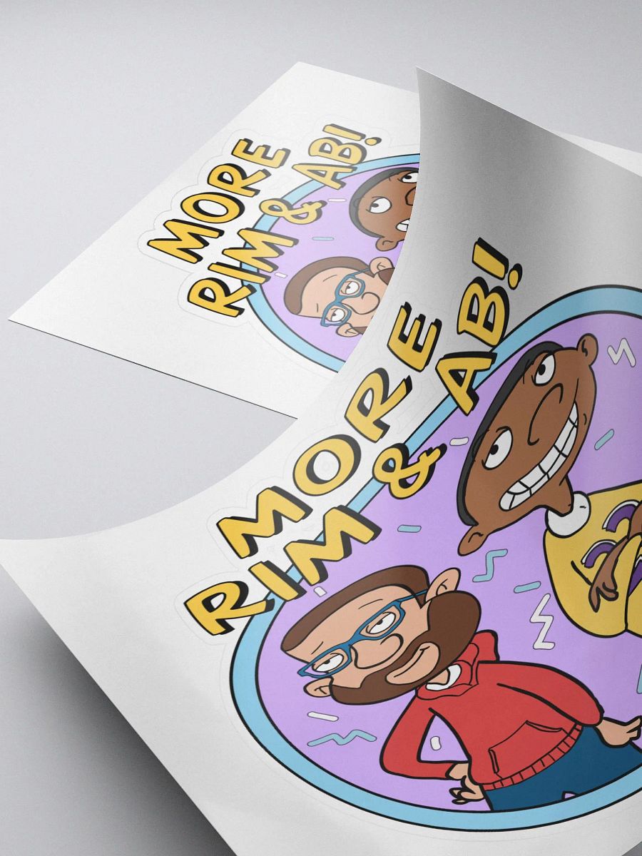 More Rim and AB! Circle Sticker product image (4)