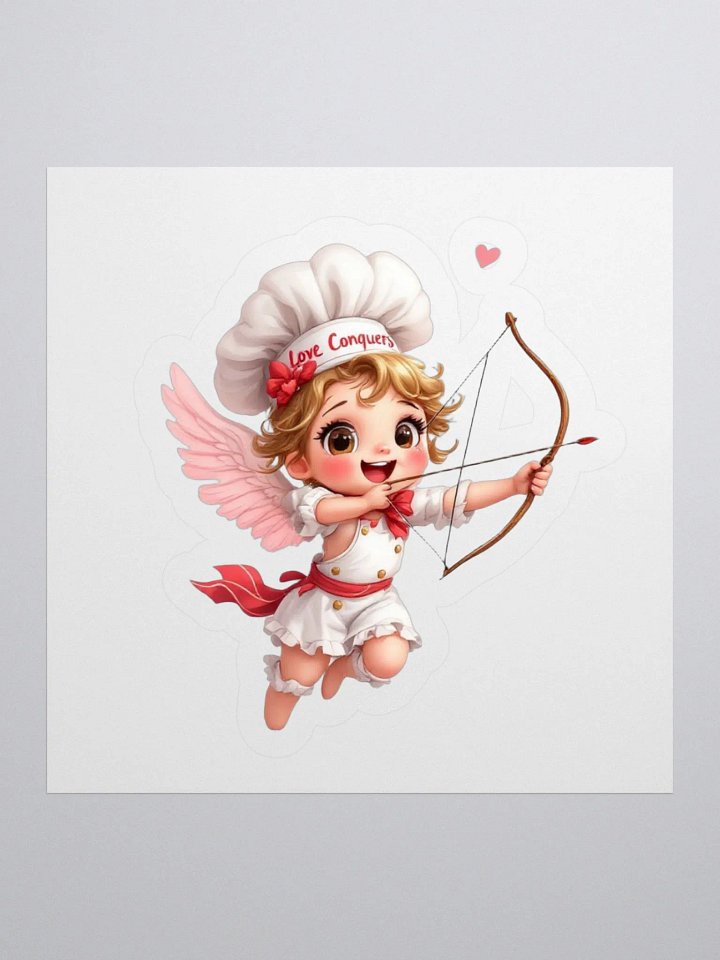 Love Conquers Chef Sticker Set product image (2)