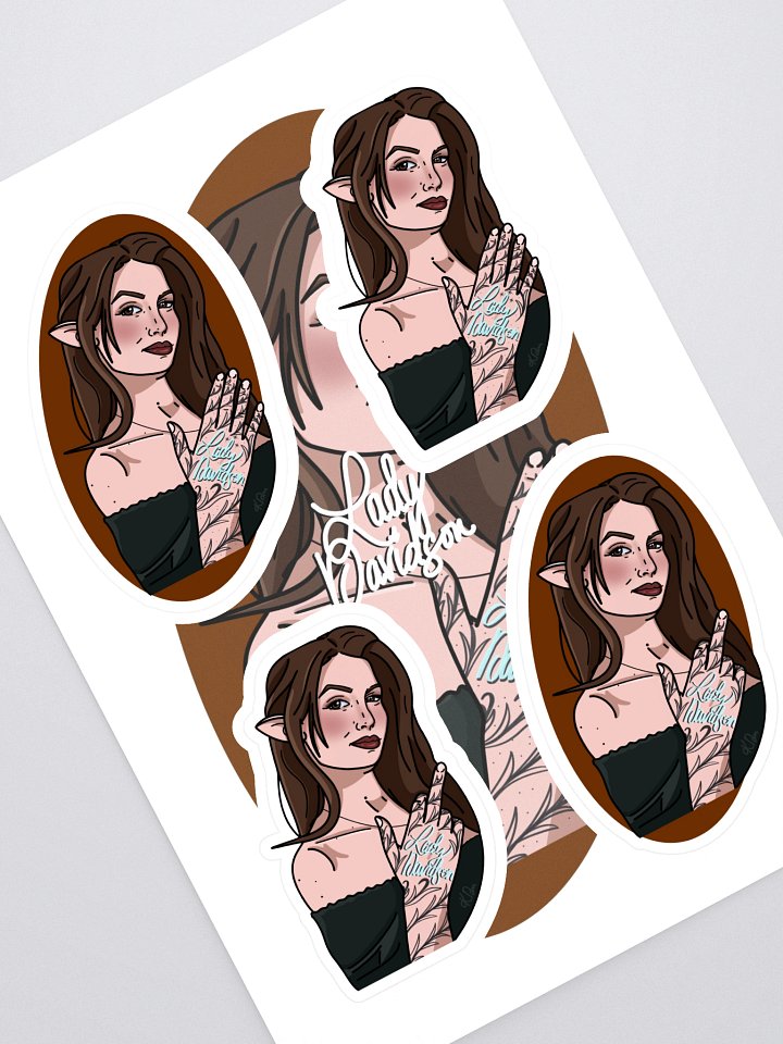 Two-Faced Sticker Sheet product image (1)