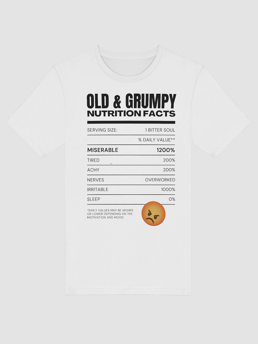 OLD & GRUMPY tee product image (101)