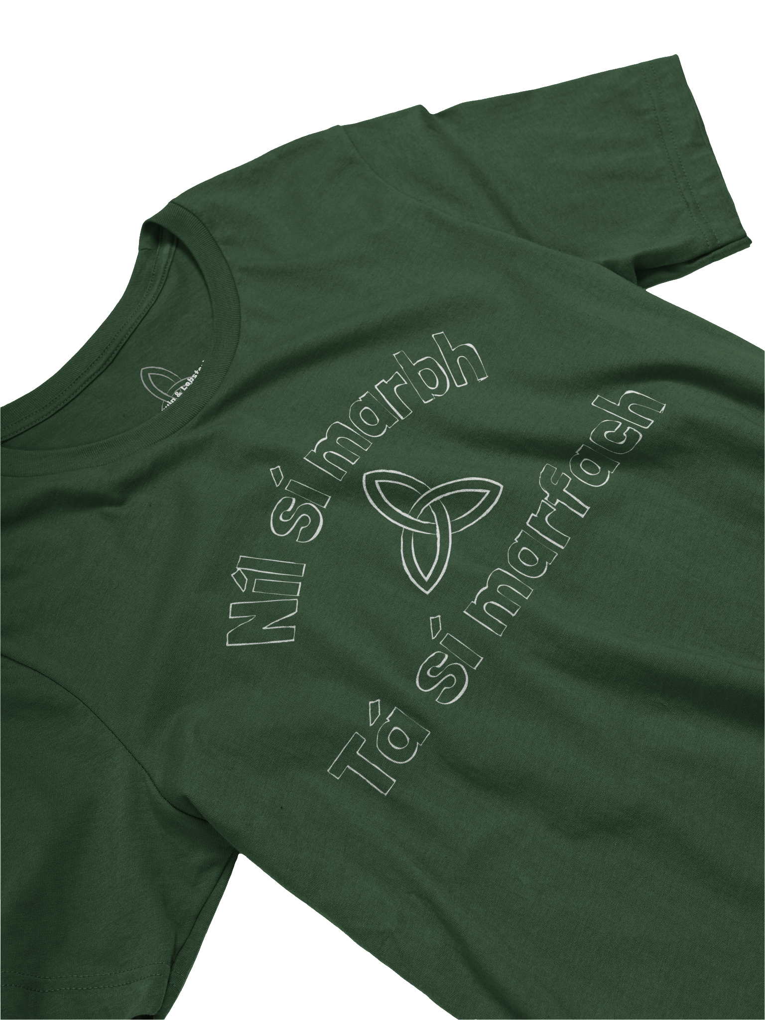 Níl sí marbh, tá sí marfach T-shirt product image (2)