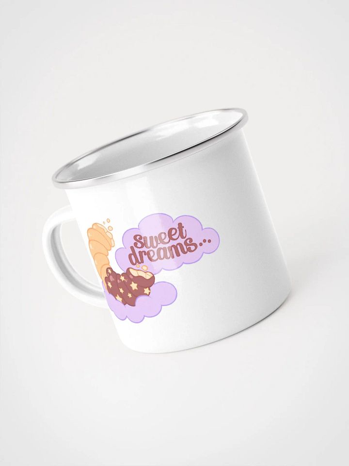 ꒰ ☆ Cinnaminnie's PJs ☆ ꒱ Enamel Mug product image (1)