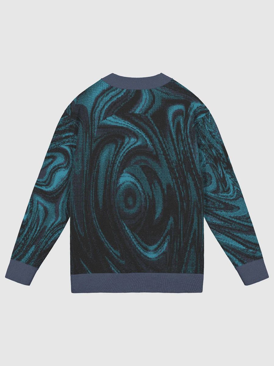 Blue Swirl Fractal Cardigan product image (9)