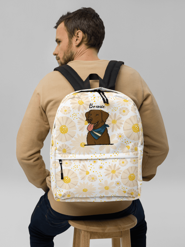 YOUR BEST FRIEND! / PRINT BACKPACK WITH PERSONALIZED NAME product image (3)