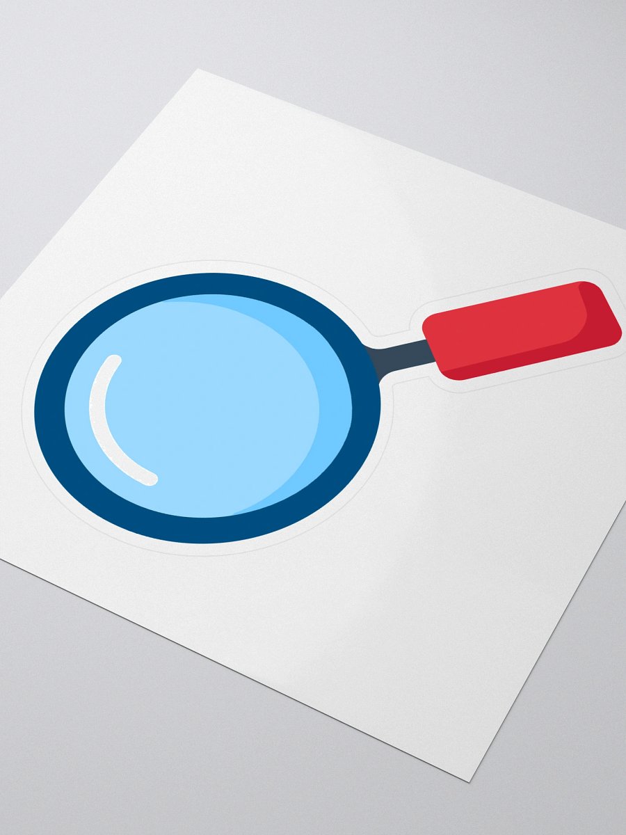 Magnifying Glass Sticker product image (3)