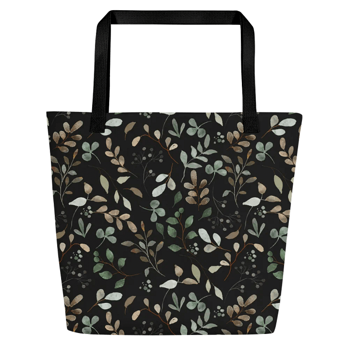 Boho Inspired Leaves Tote Bag product image (1)