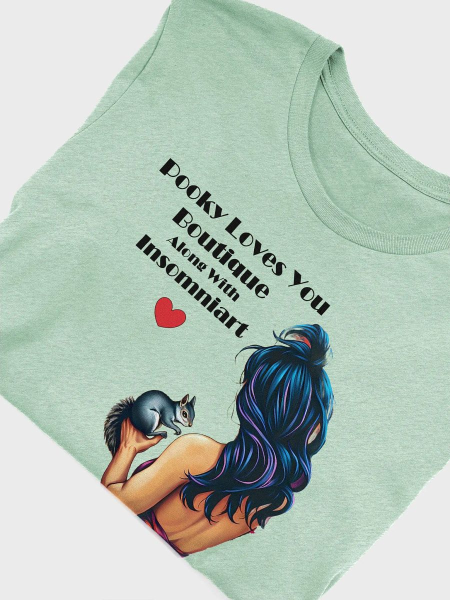 supersoft tee with pooky, his mama and each of their companies! product image (5)