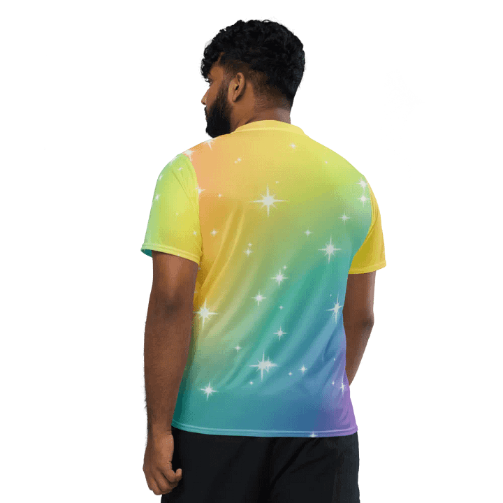 Rainbow Sparkle Jersey Shirt product image (2)