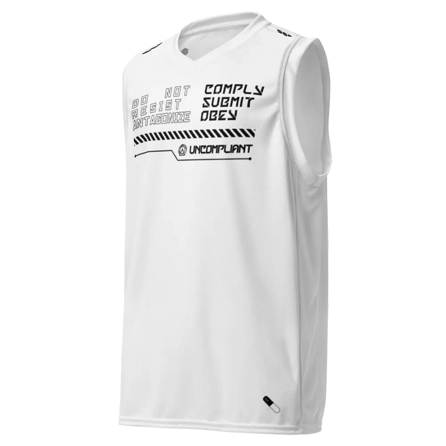 The Statement Basketball Tank Top - White product image (1)
